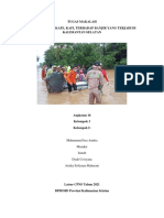 Makalah Banjir Kalsel Analisis SWOT