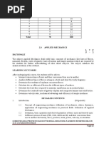 Applied Mechanics - 341-345 NSQF Irdt