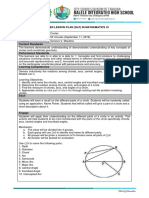 Detailed Lesson Plan (DLP) in Mathematics 10 Topic/ Lesson Name Time Allotment Teacher Content Standards