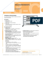 Mod. MGE-D1/EV: Electrical Measurements Modules