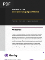 Secrets of The Decoupled Drupal Practitioner