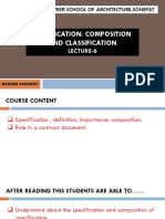 Lecture - 6 Specification Composition