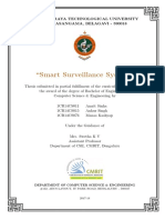 Smart Surveillance System by Amrit Sinha, Ankur Singh and Manas Kashyap USN 1CR14CS011, 1CR14CS015 and 1CR14CS076