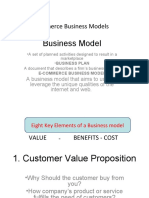Business Model: E-Commerce Business Models