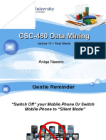 CSC-480 Data Mining