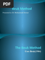 Beuk Method (Presentation)