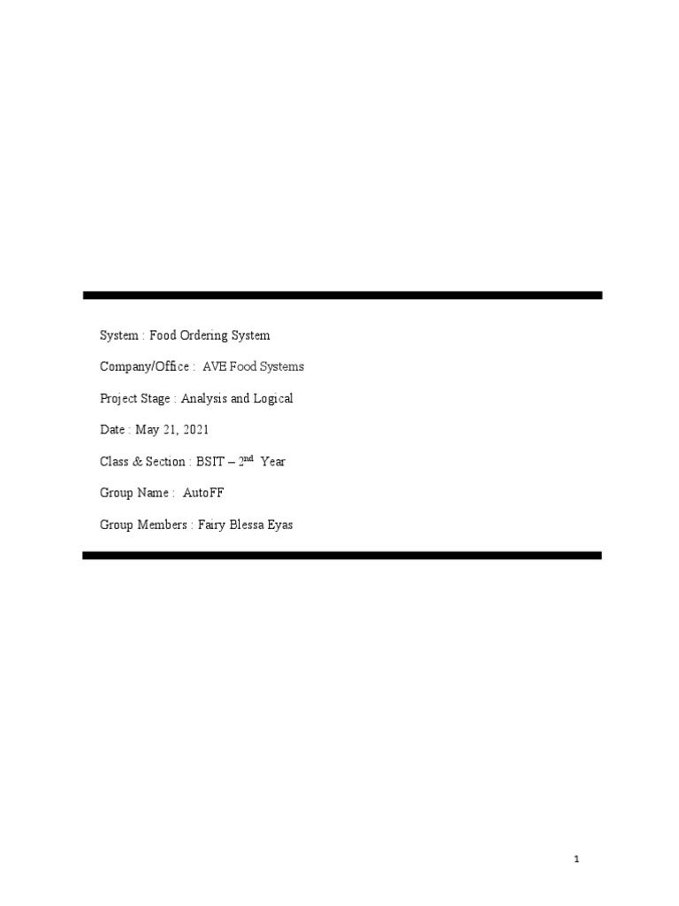 Food Inventory Management System Design | PDF | Database Index | Data Model