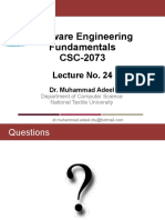 CSC2073 - Lecture 24 (Revision Questions Answers)