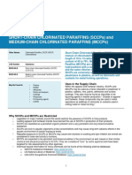 Short-Chain Chlorinated Paraffins (SCCPS) and Medium-Chain Chlorinated Paraffins (MCCPS)