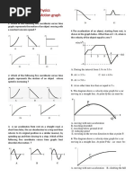 AS Phy Edexcel Unit-1 Mecha-Motion Graph-1