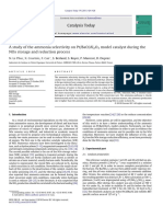 3. a Study of the Ammonia Selectivity on Pt:BaO:Al2O3 Model Catalyst During the NOx Storage and Reduction Process