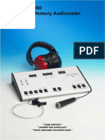 Oscilla SM950 Diagnostic Memory Audiometer