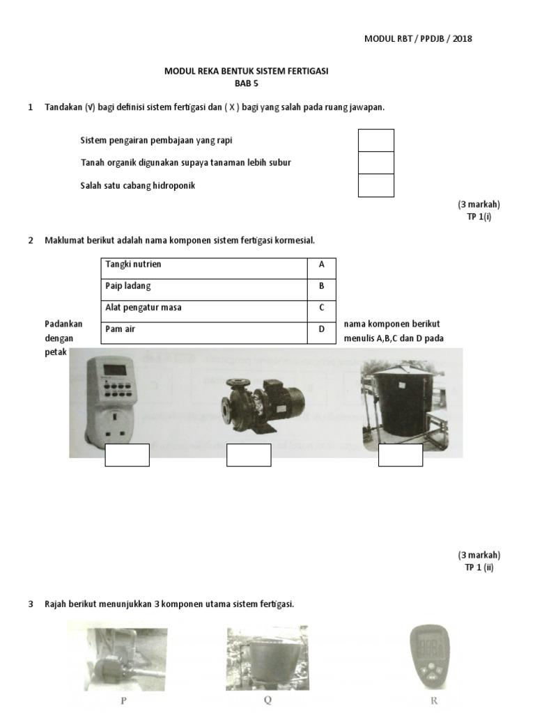 Bab 5 1 Fertigasi Pdf