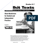 Toolkit Texts: Short Nonfiction For Guided and Independent Practice
