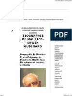 Biographie de Maurice-Erwin Guignard
