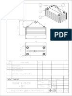 Assy Magnetic Holder: ISO 1/1 Politeknik Negeri Indramayu