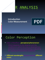 Colour Analysis