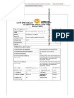 Sant Gadge Baba Amravati University: Examination Application Form SUMMER 2021