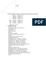 Google Colabs Data Analysis of Voltage, Time and Error