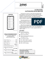 8-Channel Saturated Sink Driver: UDN2595A