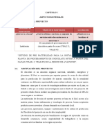 Capítulo I Ag de Procesamiento de Chocolate