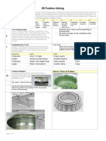 Bearing Failure Analysis by Using 8 D Report