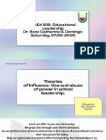 MAED308-Use and Abuse of Power in Leadership - Fajardo, Charito P. - MAEd220A