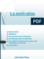 La Motivation