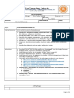 SAD Activity Sheet 5 Data and Process Modeling