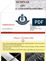 Graphene Fiber: A New Trend in Carbon Fiber: Submitted By: Submitted To
