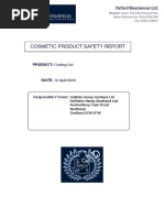 Cosmetic Product Information File Guide | PDF