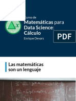 Slides Calculo Data Science