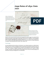1830 Bengal Rates - Date of Introduction