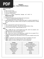 Practical 1 Aim: - Study of PROLOG Software.: Using Turbo Prolog Topics