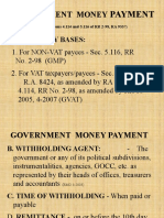 Government Money: Payment