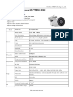 XZ-PTZ2AF2-MK2 Mini PTZ Camera Spec