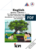 Module 1 English