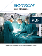 Ergon II Skybooms: Leadership Solutions For Clinical Space & Workflows