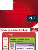 INSTRUMENTOS DE POLITICA COMERCIAL