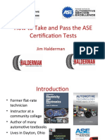 How to Pass ASE Certification Tests