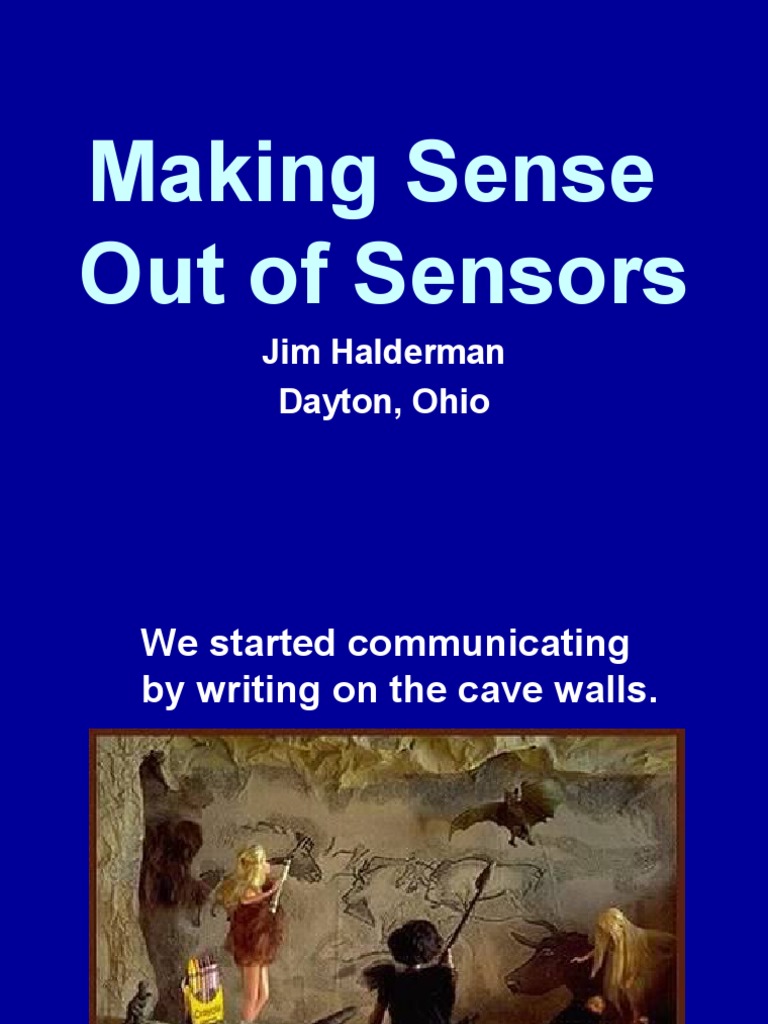 Making Sense of Sensors PDF Electrical Engineering