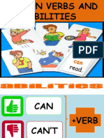 Action Verbs and Abilities Flashcards Fun Activities Games Games Grammar Guid 76794