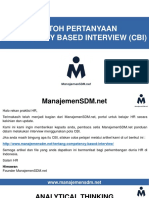 Contoh CBI - ManajemenSDM_net