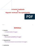 Perinatal Asphyxia & Hypoxic Ischemic Encephalopathy: Dr. M. S. Prasad