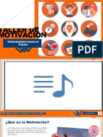 Taller de Motivación - 1ero de Sec