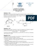 Electricité 02 Examens 05