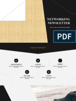 Networking Newsletter by Slidesgo (Autosaved)