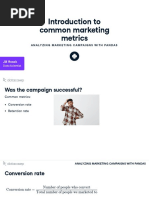 1.2 Marketing Campaign With Panda