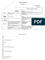 Subject: Geography Lesson Plan: Oxford International Primary Geography