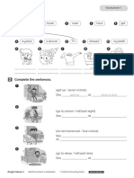 Match and Write.: Worksheet 1